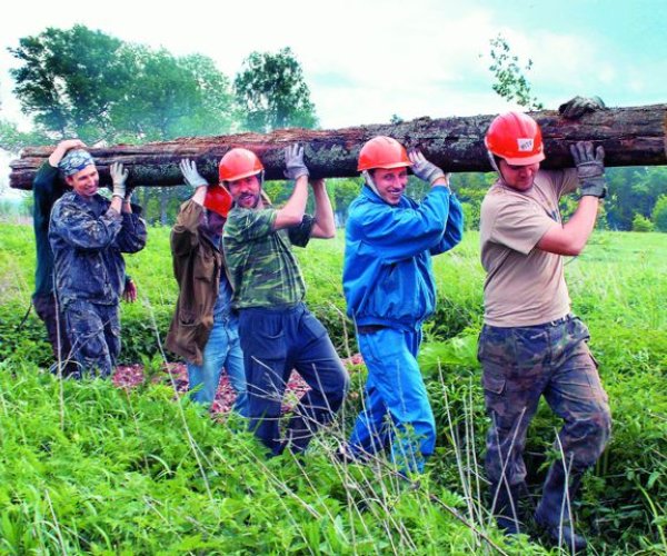 Паломники с лопатами