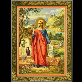 Честная глава святой Равноапостольной Марии Магдалины