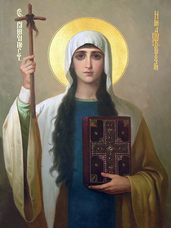 Сегодня день памяти святой равноапостольной Нины, просветительницы Грузии.  В этот день особенно много причастников в храме великомученика Георгия Победоносца в Грузинах.  Здесь много святынь, прославляющих Господа на Святой грузинской земле, и  ...