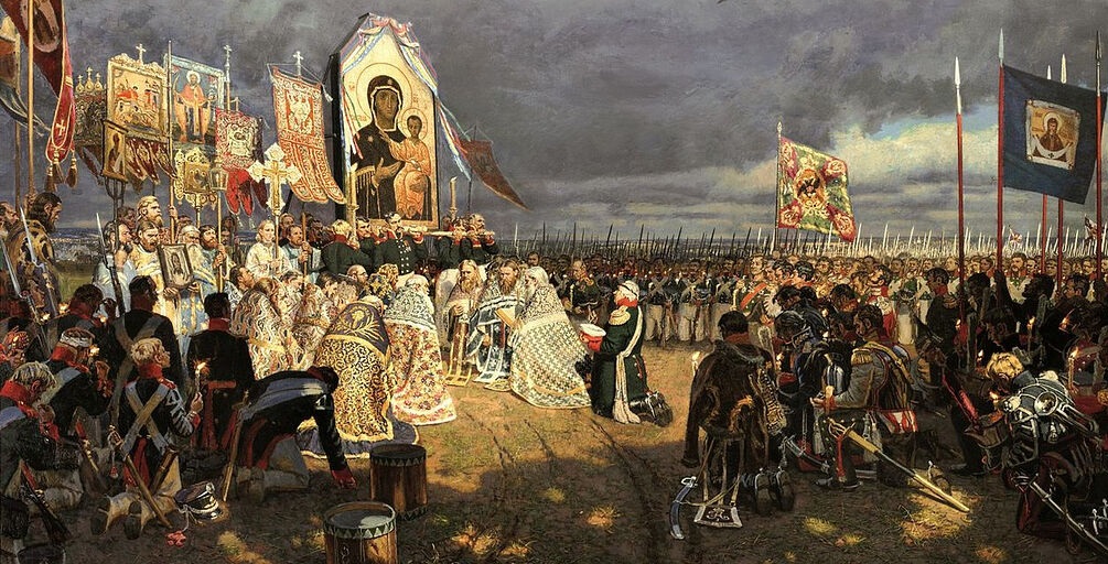 БИБЛИЯ О ВОЙНЕ БЛАГОСЛОВЕНИЯ ЦЕРКВИ Рассказывает протоиерей Олег Стеняев.  В Библии сказано: «Когда ты выйдешь на войну против врага твоего и увидишь коней и колесницы и народа более, нежели у тебя, то не бойся их,ибо с тобою Господь, Бог твой, Который...