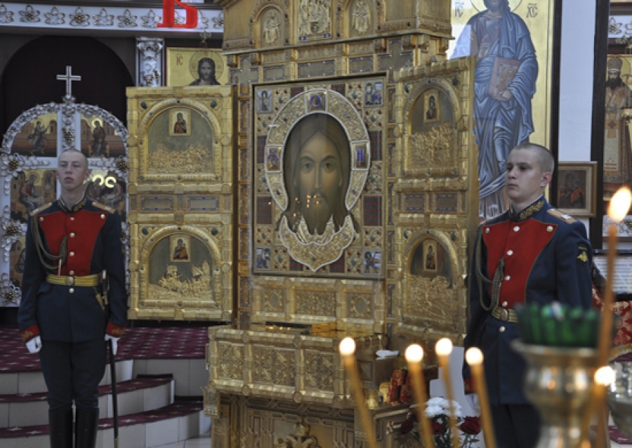 11-18 марта 2020 года в Черняховской епархии пребывает главная икона Вооруженных сил Российской Федерации «Спас Нерукотворный». Святыня была принесена 11 марта в город Гвардейск Калининградской области в храм Иоанна Предтечи, где ей смогли поклониться вое