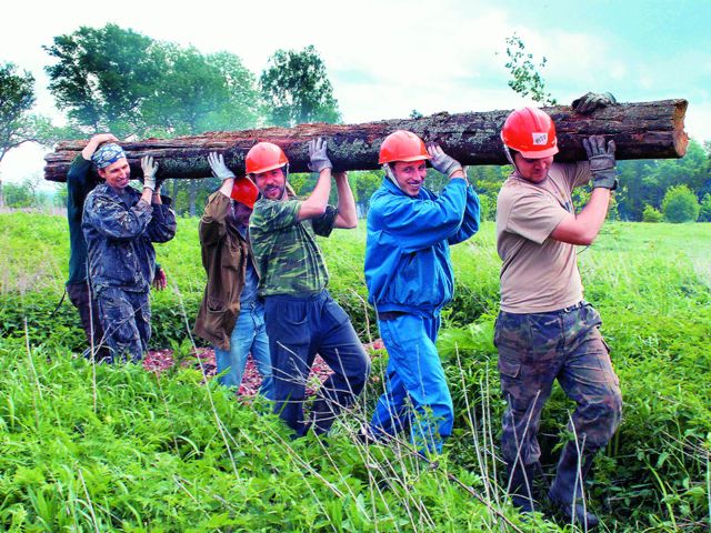 Паломники с лопатами